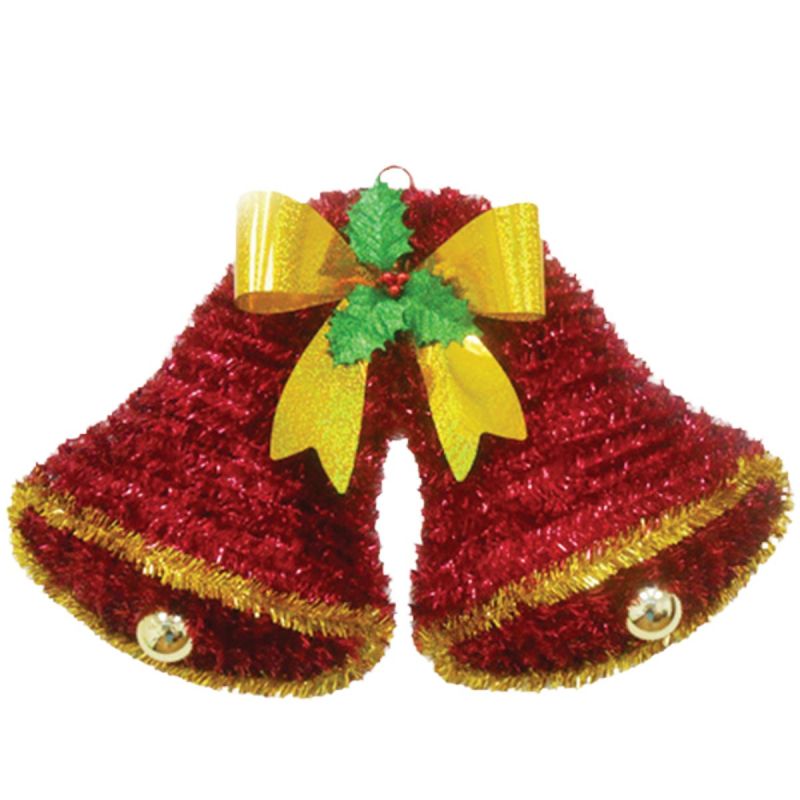 Youngcraft Double Bell Holiday Decoration (Pack of 6)