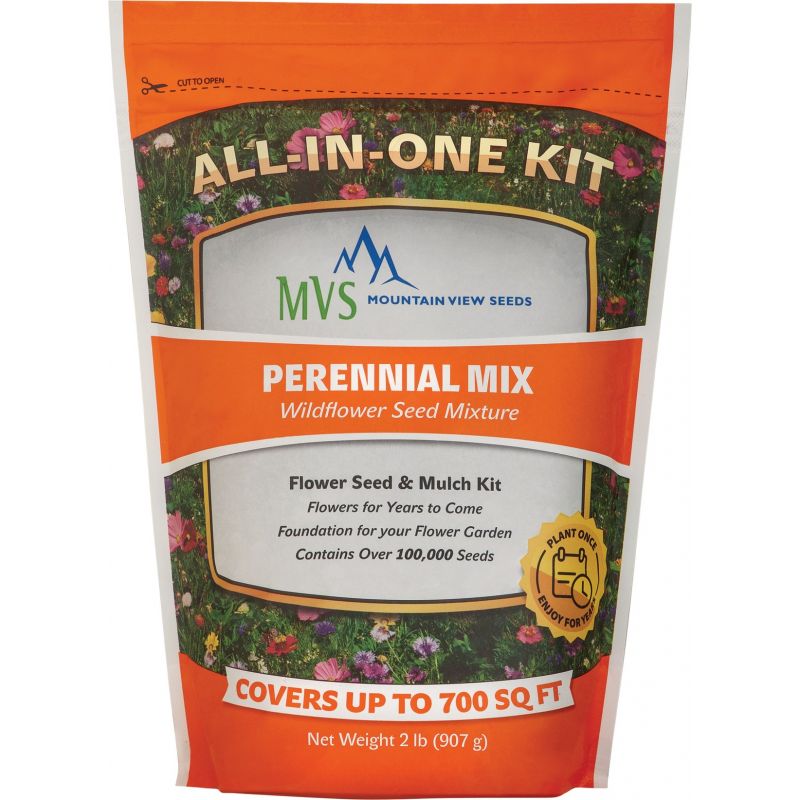 Mountain View Seeds Perennial Wildflower Seed Mix