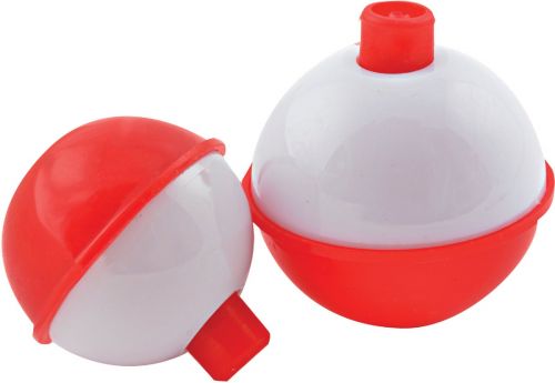 Buy SouthBend Push-Button Fishing Bobber Floats Red & White