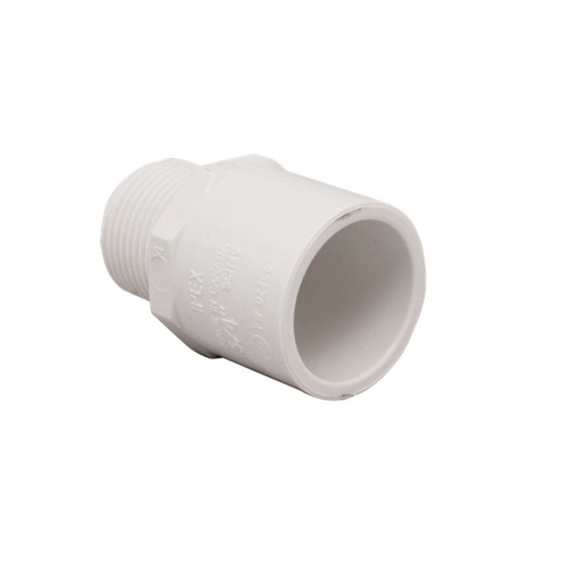 IPEX 435605 Pipe Adapter, 1-1/4 in, Socket x MPT, PVC, SCH 40 Schedule
