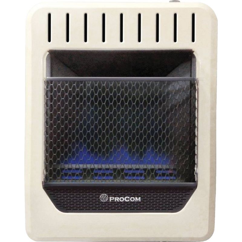 ProCom Dual Fuel Blue Flame Gas Wall Heater