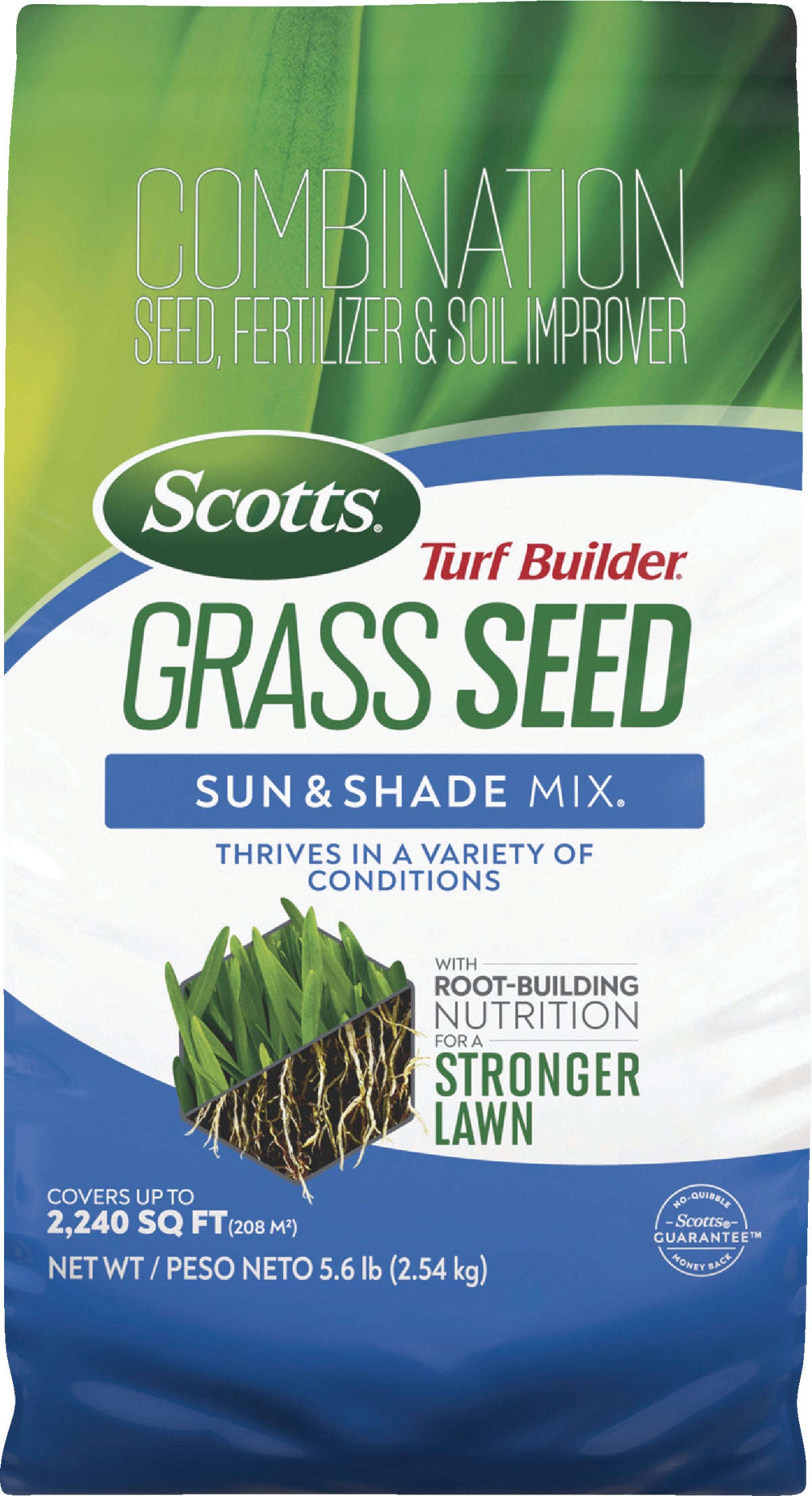 Buy Scotts Turf Builder Sun & Shade Mix Grass Seed 5.6 Lb.