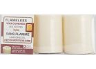 Inglow 1.25 In. Cream Wax Votive LED Flameless Candle Cream
