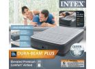 Intex Dura-Beam Plus Comfort-Plush Air Mattress Bed Queen, 600 Lb., Gray