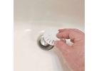 Danco 10769 Bathroom Sink Hair Catcher, Plastic, White White