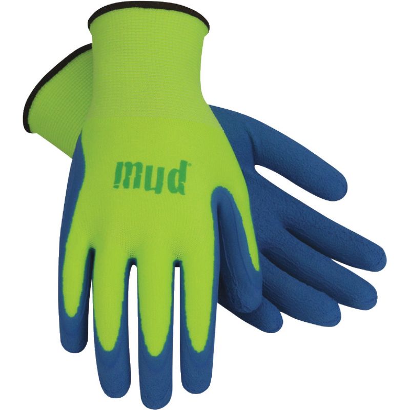 Mud Super Grip Garden Gloves L, Lime Green