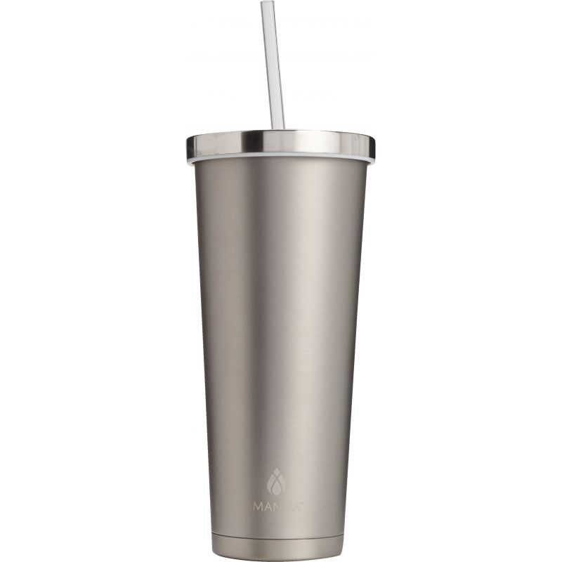 Manna Chilly Insulated Tumbler 24 Oz., Silver