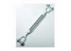 BARON 19-5/8X12 Turnbuckle, 3500 lb Working Load, 5/8 in Thread, Jaw, Jaw, 12 in L Take-Up, Galvanized Steel