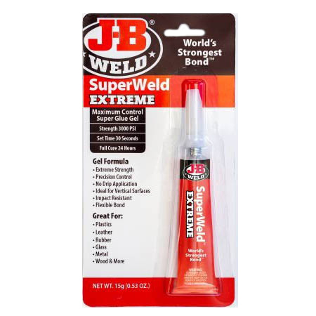 Buy Superglue Corp 19108 Quick-Setting Adhesive, Liquid, Clear, 3 g Clear