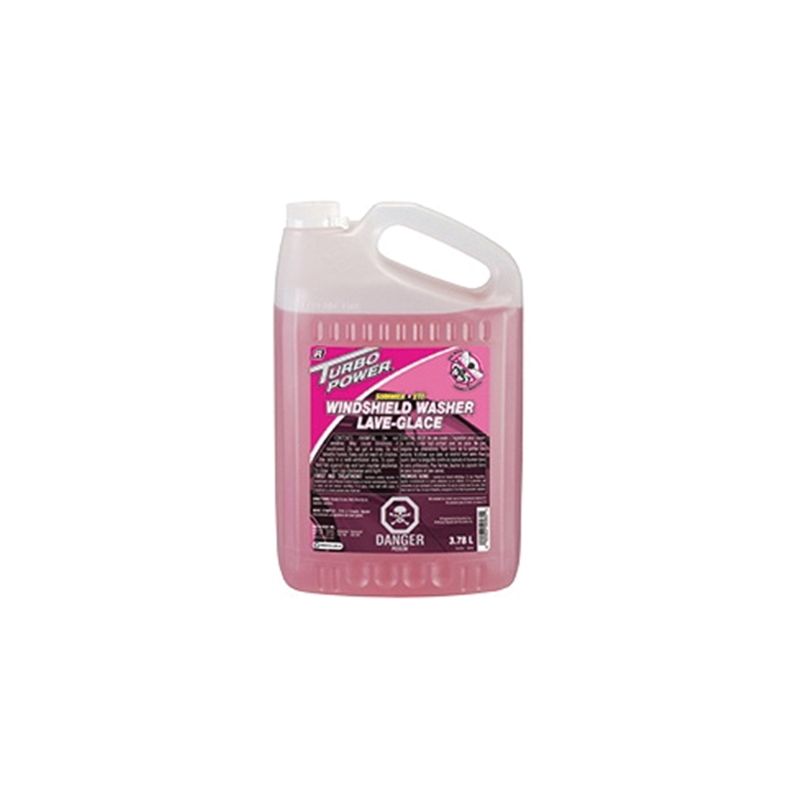 Turbo Power 15-214 Windshield Washer, 3.78 L Bottle Pink (Pack of 4)