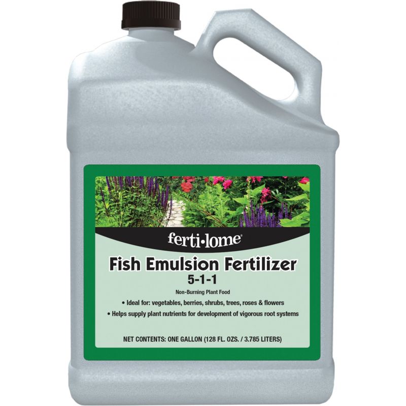 Ferti-lome Fish Emulsion Fertilizer Liquid Plant Food 1 Gal.