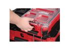 Milwaukee 48-22-8435 Organizer, 75 lb Capacity, 9.72 in L, 15.24 in W, 4.61 in H, 5-Compartment, Plastic, Red 75 Lb, Red