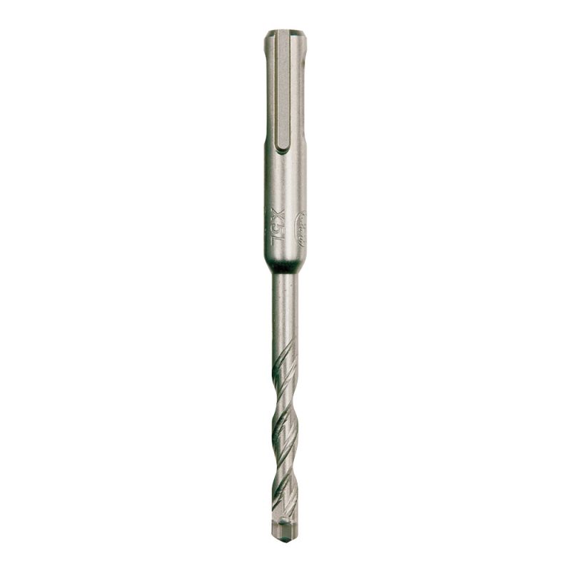 Bosch Bulldog HCFC2011 Hammer Drill Bit, 3/16 in Dia, 6-1/2 in OAL, Variable Flute, 2-Flute, 25/64 in Dia Shank Gray