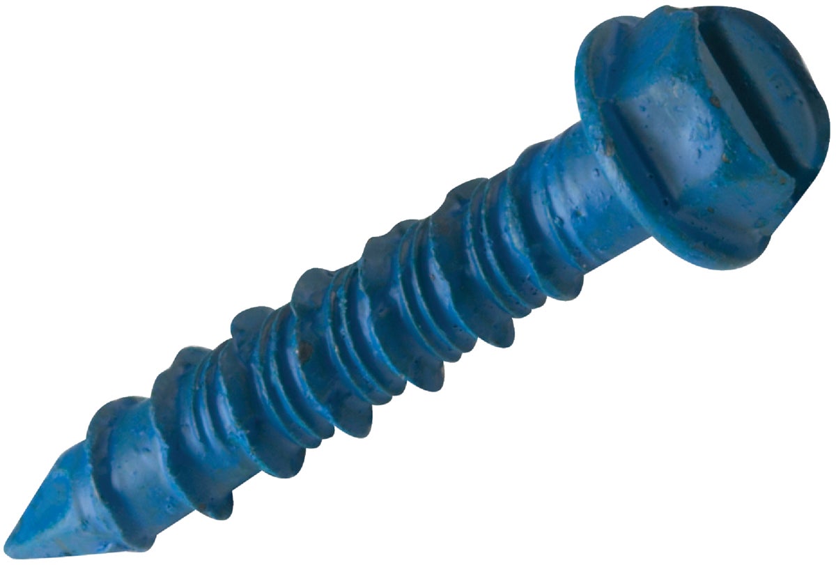ITW Brands 24300 3/16" x 1-1/4" Hex Washer Head Concrete Anchors 