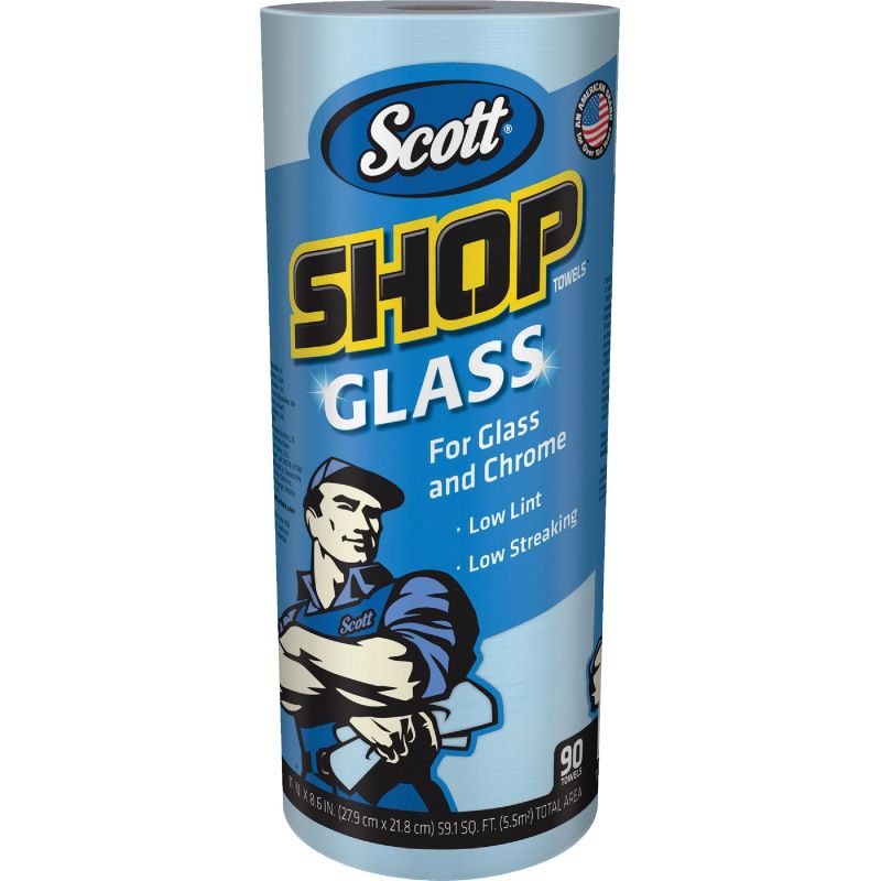 Scott Glass Shop Towel Blue