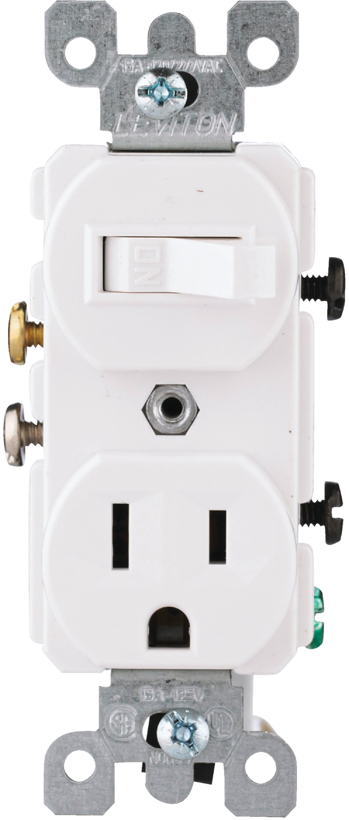 Buy Leviton Heavy-Duty Switch & Outlet White