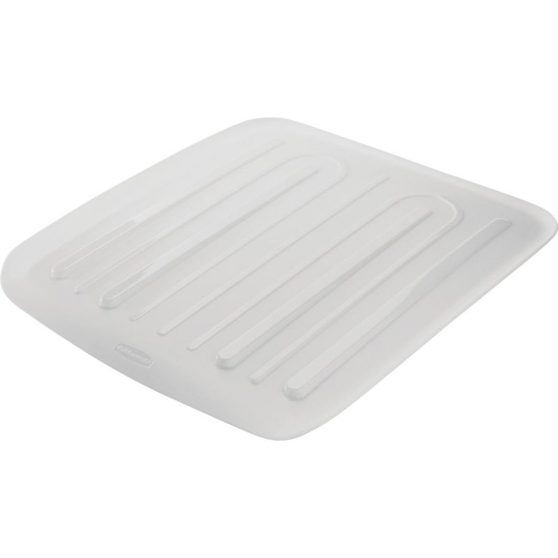 Rubbermaid Sloped Drainer Tray 14.38 In. W. X 1.3 In. H. X 15.38 In. L., White