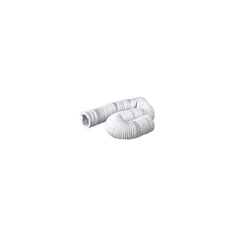 Imperial FX0199 Air Duct, 1/2 in ID, 10 ft L, Vinyl, White White