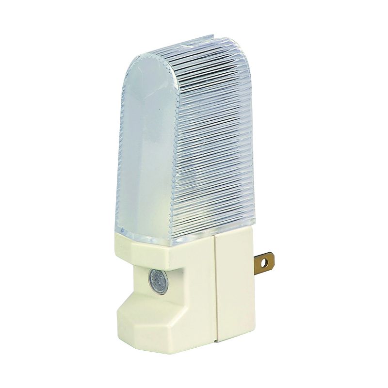 Eaton Wiring Devices BP851W Night Light, 15 A, 125 V, 4 W, Incandescent Lamp, White Light, Plastic Fixture