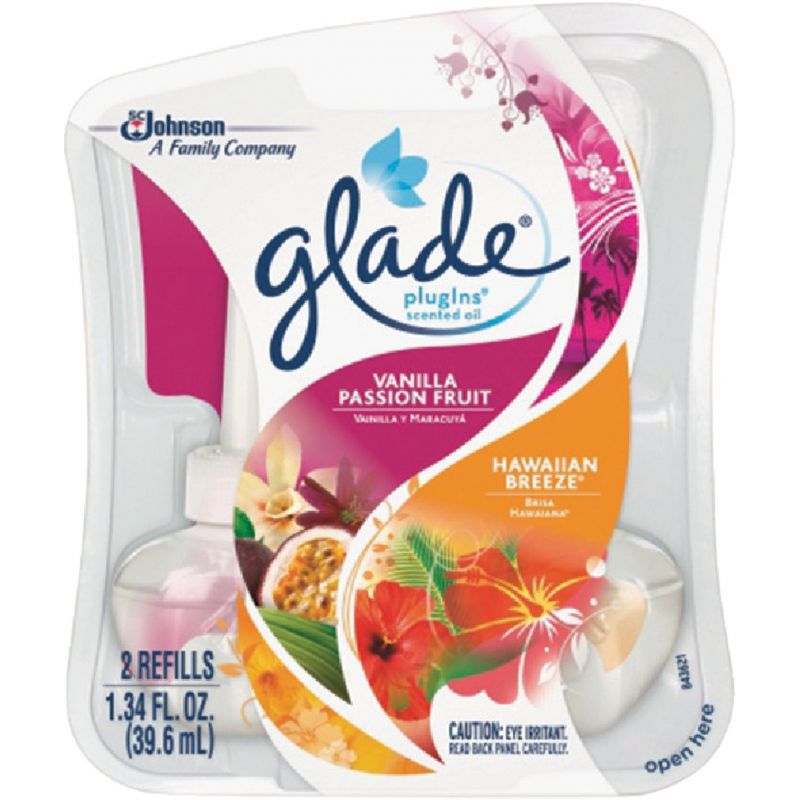 Glade PlugIns Scented Oil Air Freshener Refill (2-Count) 1.34 Oz.