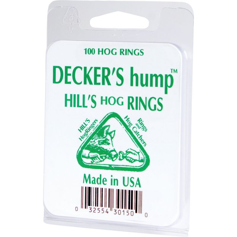 Decker Hill&#039;s Hog Ring Hog - 3 In W X 4-1/4 In H X 1-1/4 In D, Hill