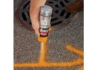 Krylon Mark-It Inverted Marking Spray Paint Fluorescent Orange, 15 Oz.