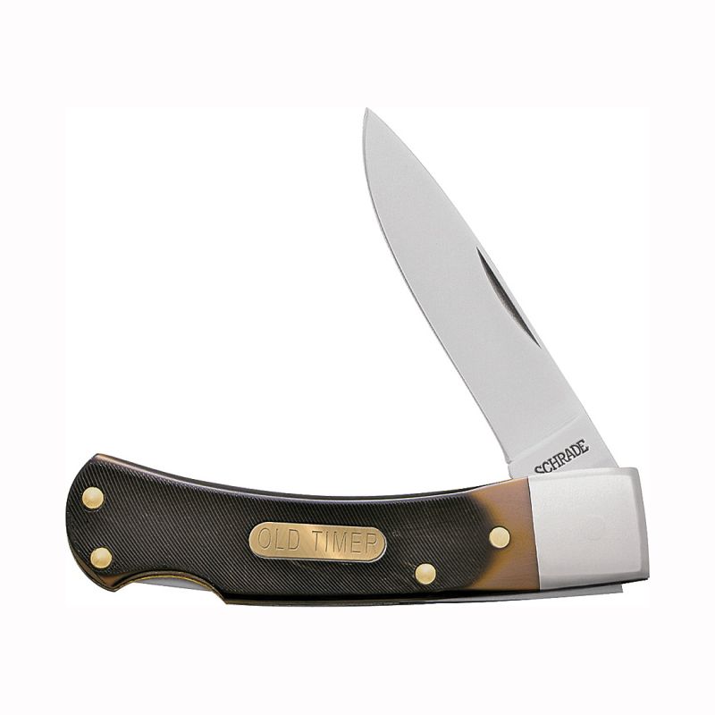 OLD TIMER 3OT Folding Pocket Knife, 2.2 in L Blade, 7Cr17 High Carbon Stainless Steel Blade, 1-Blade 2.2 In