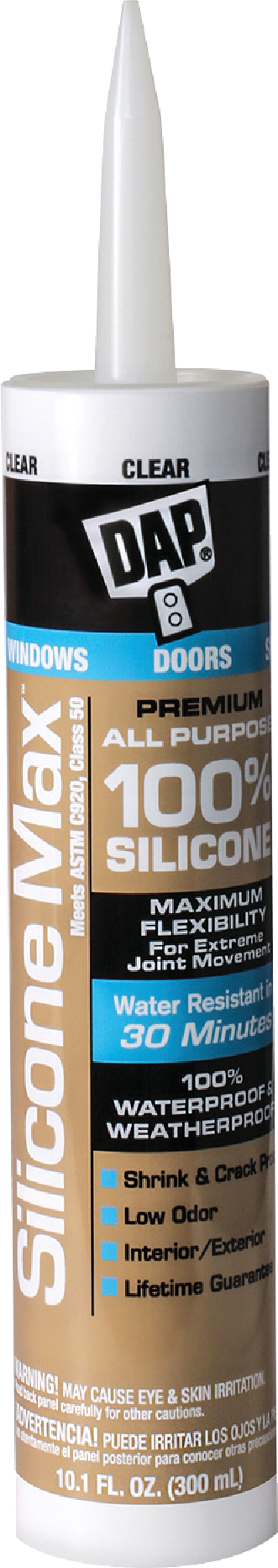 Premium Multipurpose Clear Silicone Caulk