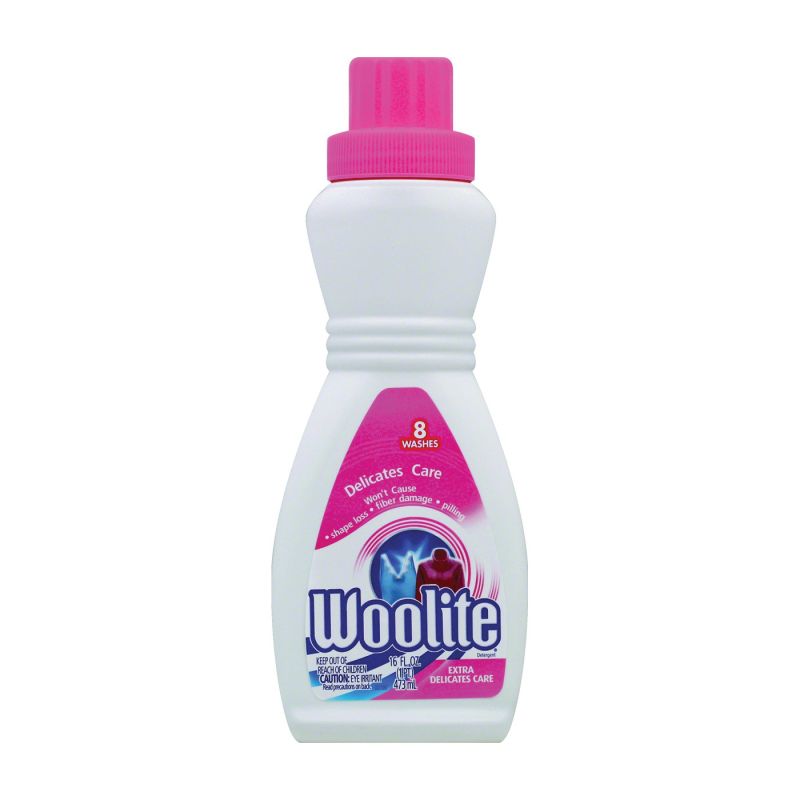 Woolite 6233806130 Laundry Detergent, 16 oz, Liquid, Clover, Floral Light Straw/Teal