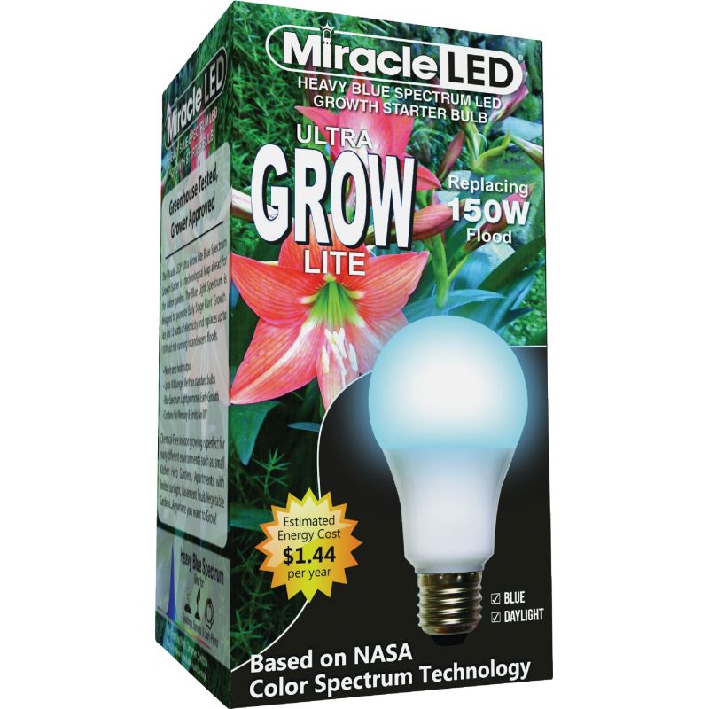 Miracle LED Ultra Grow Blue LED Plant Light Bulb