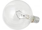 Philips DuraMax Candelabra G16.5 Globe Light Bulb