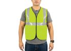 Fieldsheer MCUV02100521 Safety Vest, XL, Unisex, Fits to Chest Size: 49 to 52 in, Polyester, High-Visibility, Zipper XL, High-Visibility