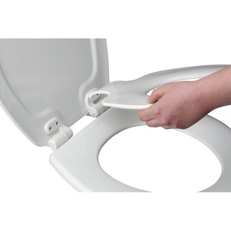 Mayfair NextStep Toilet Seat White, Round