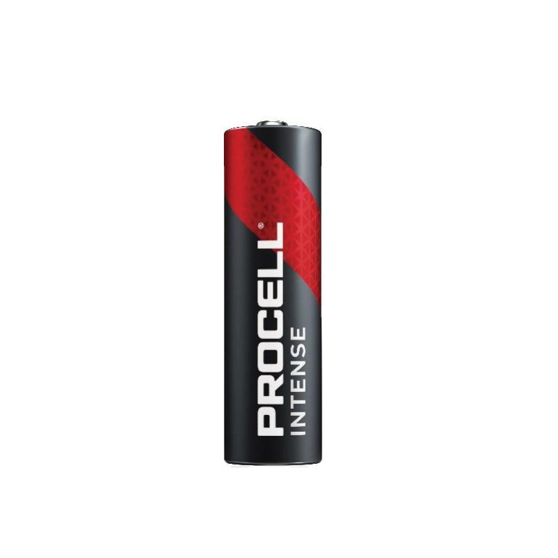 Procell Intense Series PX1500 High-Performance Battery, 1.5 V Battery, 3112 mAh, AA Battery, Alkaline, Manganese Dioxide