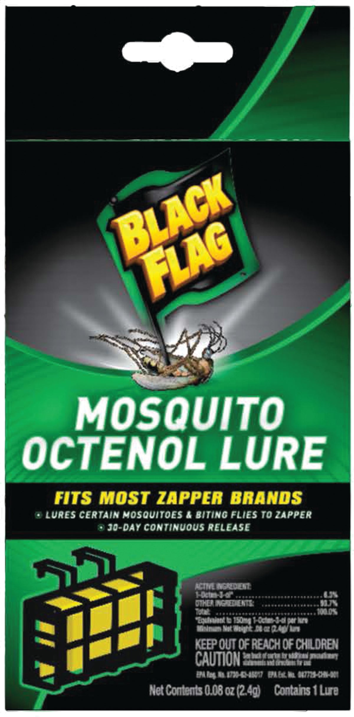 Pic Mosquito Octenol Lure (3 Pack), Attracts Mosquitoes, for Use with Electronic Insect Killers & Traps