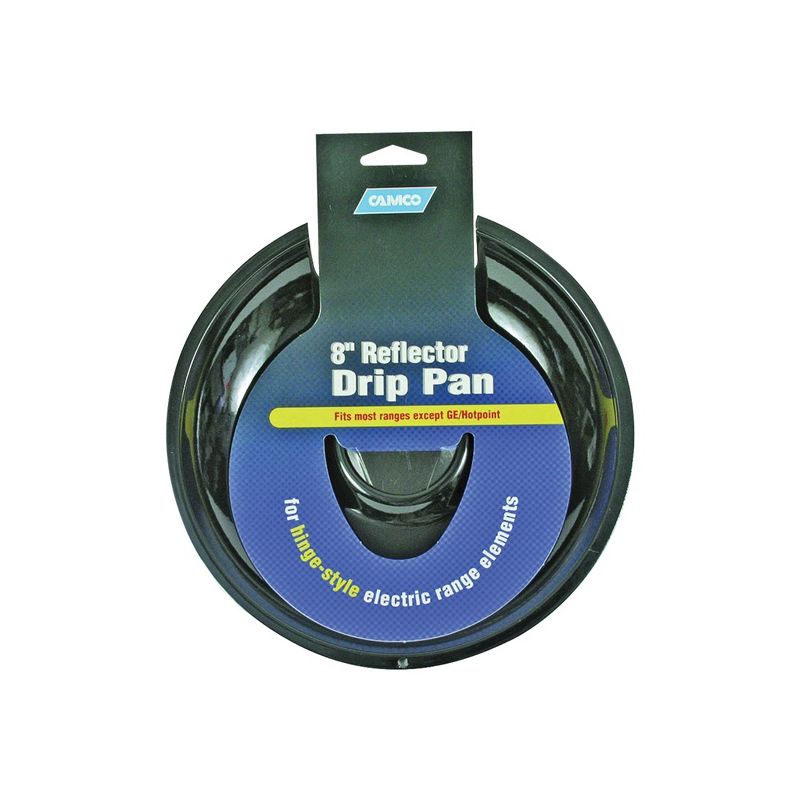 Camco 00433 Drip Pan, 8 in Dia