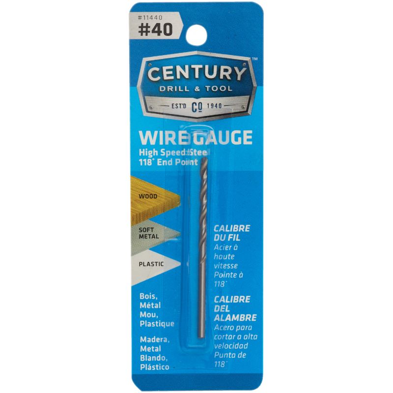 Century Drill &amp; Tool Wire Gauge Drill Bit