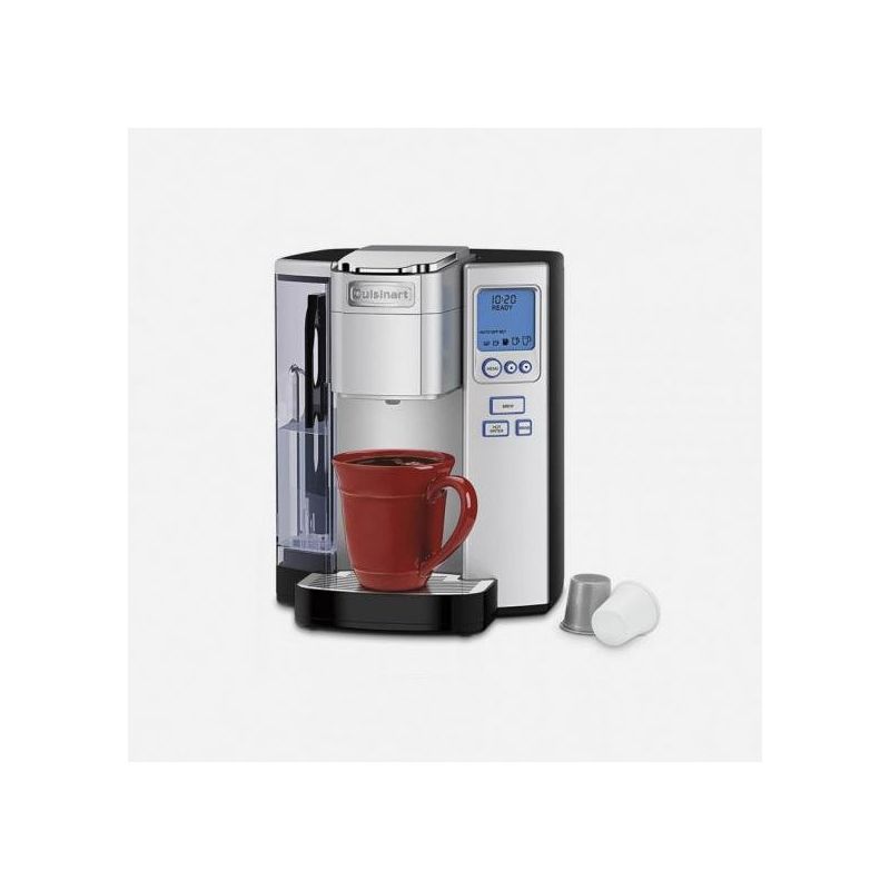 Cuisinart SS-10P1 Coffee Maker, 72 oz Capacity, 1200 W, Plastic, Stainless Steel, Button Control 72 Oz, Stainless Steel