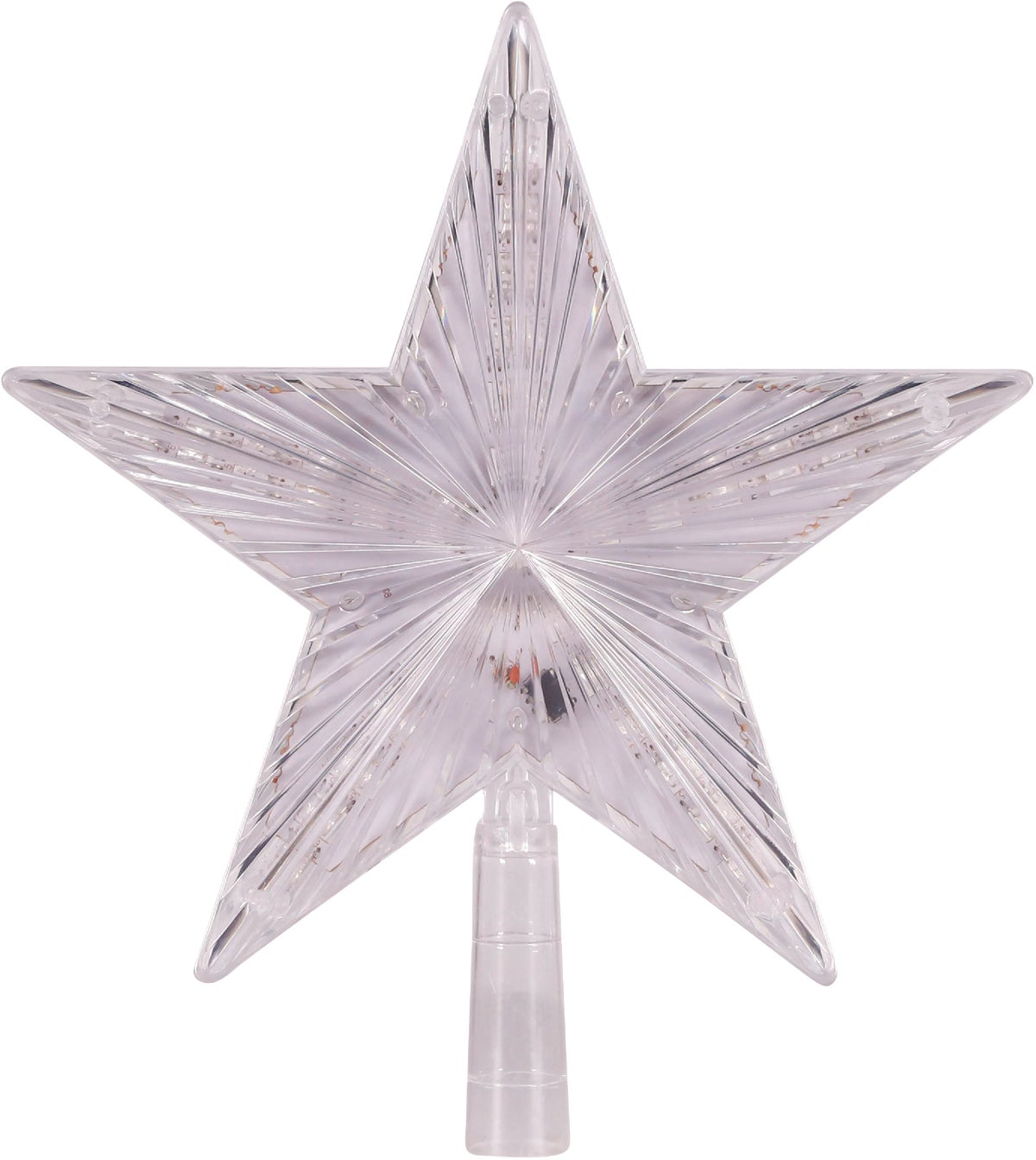 Alpine Angel Tree Topper with Fiber Optic Wings and LED Light