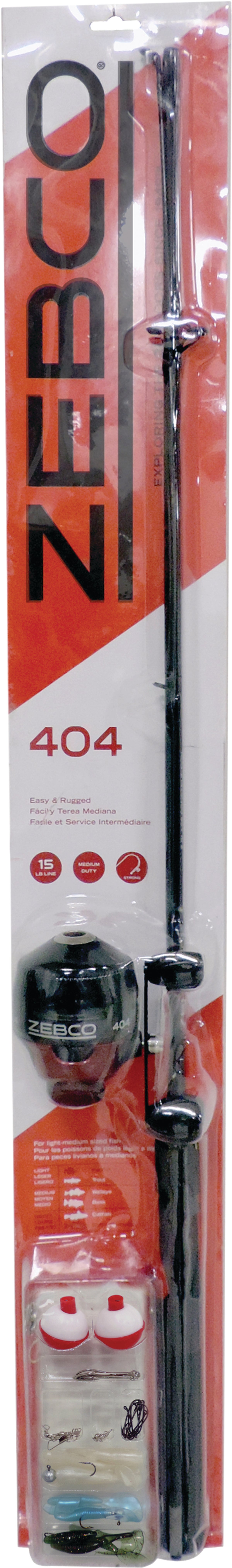 Zebco 404 5 Ft. 6 In. Z-Glass Fishing Rod & Spincast Reel – Hemlock Hardware