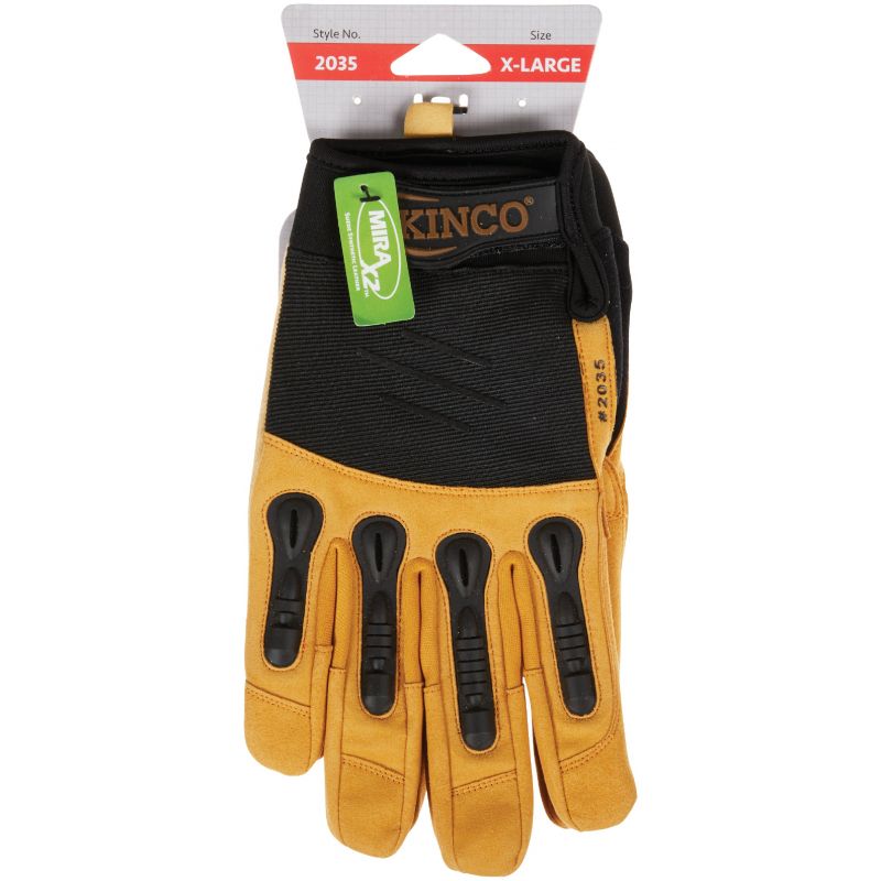 KincoPro Foreman Work Glove XL, Black