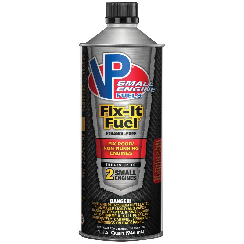 VP Racing Fuels Fix-It-Fuel 66351 Small Engine Fuel, Aromatic Hydrocarbon, 1 qt Bottle