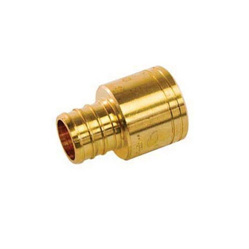 aqua-dynamic 9783-904 Pipe Adapter, 3/4 in, PEX x Female Sweat, Brass