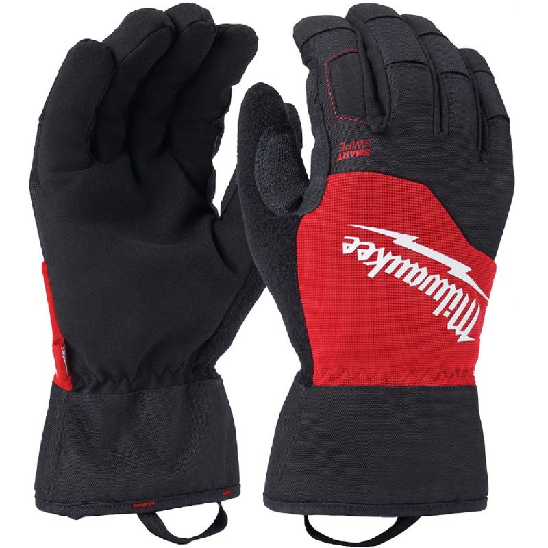 Milwaukee Winter Performance Gloves L, Black &amp; Red