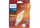 Philips Vintage Edison BA11 Candelabra LED Decorative Light Bulb
