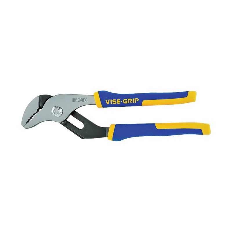 Irwin 2078506 Groove Joint Plier, 6 in OAL, 1 in Jaw Opening, Blue/Yellow Handle, Cushion-Grip Handle