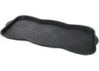 Contoured Black Boot Tray 15 In X 30 In, Black