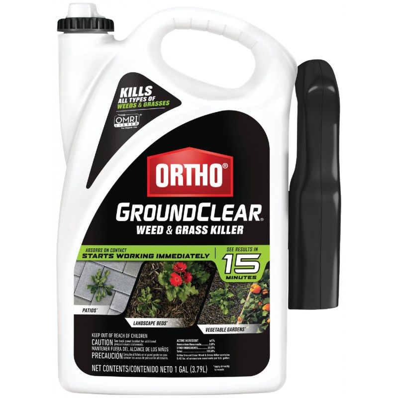 Ortho GroundClear Weed &amp; Grass Killer 1 Gal., Trigger Spray