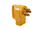 Camco USA 55255 Plug, 50 A, 125 to 250 V, Male, Yellow Jacket