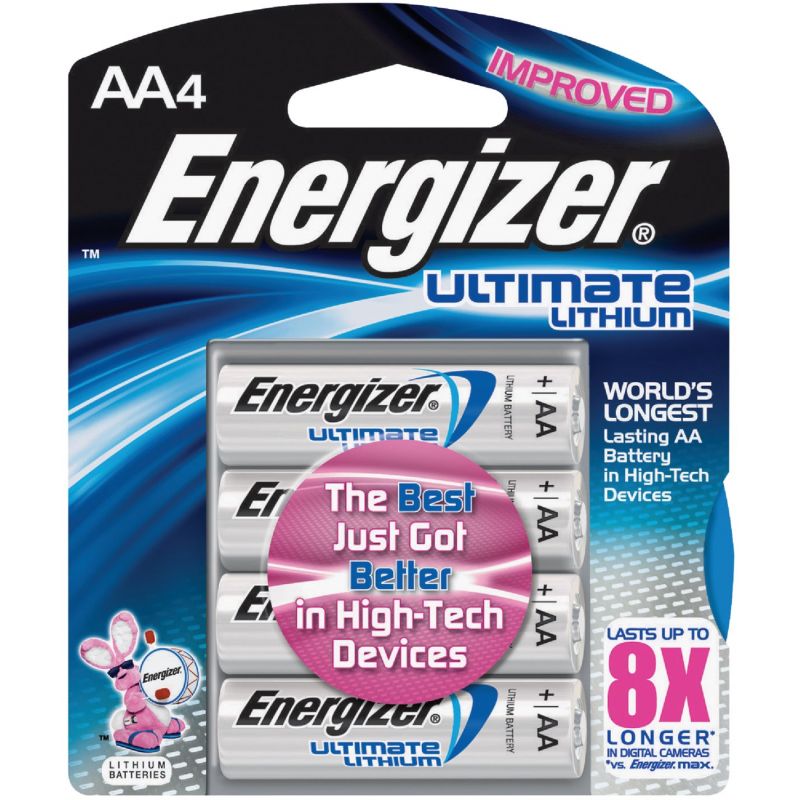 4 piles AAA 1,5V Ultimate lithium Energizer - Quincaillerie